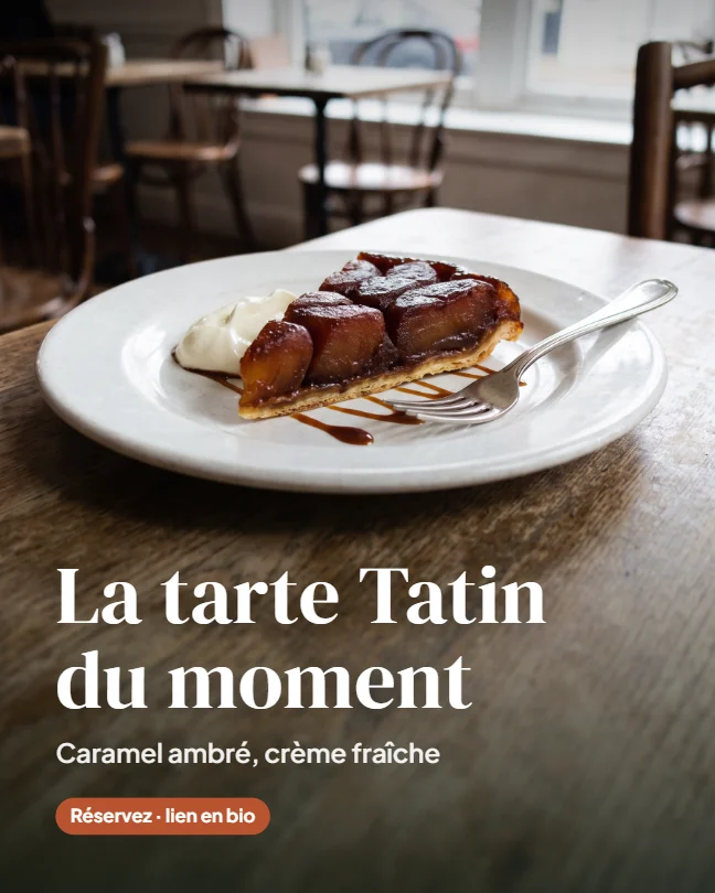 Post « La tarte Tatin du moment »